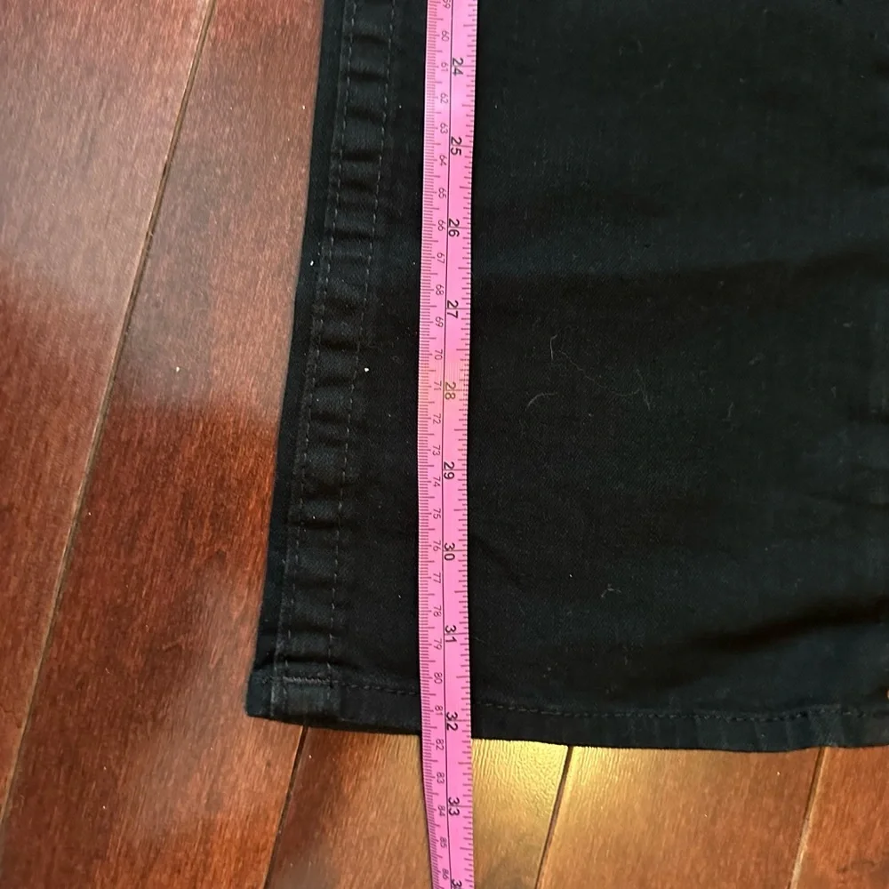 True Religion low rise Black Flare Jeans - Picture 6 of 12
